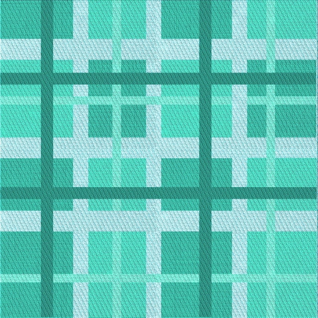Ahgly Company Machine Washable Indoor Square Transitional Light Sea Green Area Rugs, 8' Square