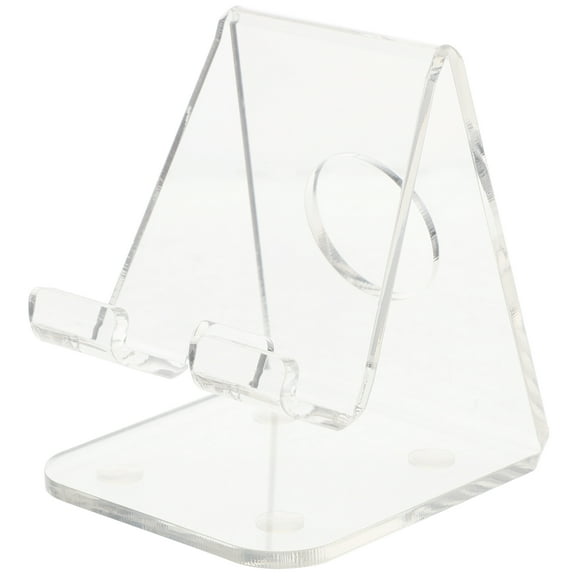 Monyance Acrylic Display Rack Mobile Phone Rack Acrylic Cell Phone Stand Smartphone Display Stand Clear Cell Phone Holder(3.74X3.35X3.15Inches)