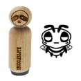 thumbnail image 1 of Cute Bee Unamused Rubber Stamp for Scrapbooking Crafting Stamping - Mini 1/2 Inch, 1 of 7