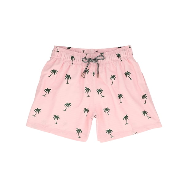 Traje de Baño Wave Motion Palmas Rosa Talla 2X