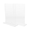 thumbnail image 1 of unbranded 2Ud Transparente Para Aretes De Acrílico Con Agujeros Para Guardar Studs, 1 of 8