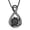 Black, variant on ? Sunflower Teardrop Love Infinity Urn Pendant Cremation Jewelry for Ashes Holder Memory Necklace