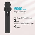 thumbnail image 3 of Power Bank Smatree Portable Osmo Pocket 3 Power Stick 5000 mAh, 3 of 8