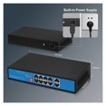 thumbnail image 3 of Commutateur Ethernet de Réseau POE Gigabit Complet, 6, 10, 11, 18, 20, 27 Ports, 1000 Mbps, 3 of 7