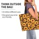 thumbnail image 2 of Disketp Vintage Brown Plaid Sunflower Bolsa Tote Estampada para Mujer, Bolso de Hombro y de Mano para Compras y Viajes, 2 of 8