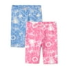 The Children's Place Girls Printed Bike Shorts, 2-Pack, Sizes 5-16