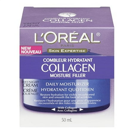 - L'Oréal Paris Collagen Moisture Filler Facial Day Night Cream, 1.7 oz.