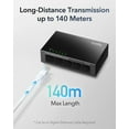 thumbnail image 3 of RHEA- Cudy Gs105D | 5-Port 10/100/1000Mbps Gigabit Ethernet Desktop Switch, 3 of 6