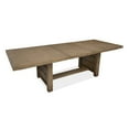 thumbnail image 4 of Magnussen Home Plum Creek Sierra Brown Extendable Trestle Dining Table, 4 of 11