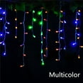 thumbnail image 5 of 96 Led Icicle Curtain Lights Outdoor Curtain Light Xmas Wedding Decor Lamps, 5 of 6