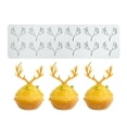 thumbnail image 1 of Cake Baking Printing Mat Antler Butterfly Honeycomb Baking Mold New H1 K8C2, 1 of 6