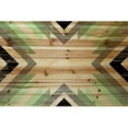 thumbnail image 2 of Marmont Hill - "Green Paths" Painting Art Print On Natural Pine Wood, 36.0" x 1.5", 2 of 7