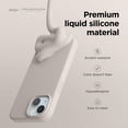 thumbnail image 3 of Funda Elago Liquid Silicone compatible con iPhone 15 Stone, 3 of 6