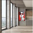 thumbnail image 5 of Epic Graffiti 'Lady In Red'  by Andreas Magnusson Canvas Wall Art, 40" x 60", 5 of 8