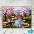 thumbnail image 3 of 5D Diamond Paintings Paint By Numbers For Adults And Kids Beginners, Paint By Numbers Kit On Canvas, Frameless DIY Landscape Home Decor (45x55cm) 17.7x21.7 Inches, 3 of 4