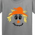 thumbnail image 4 of Inktastic Halloween Scarecrow Male Face Youth T-Shirt, 4 of 5