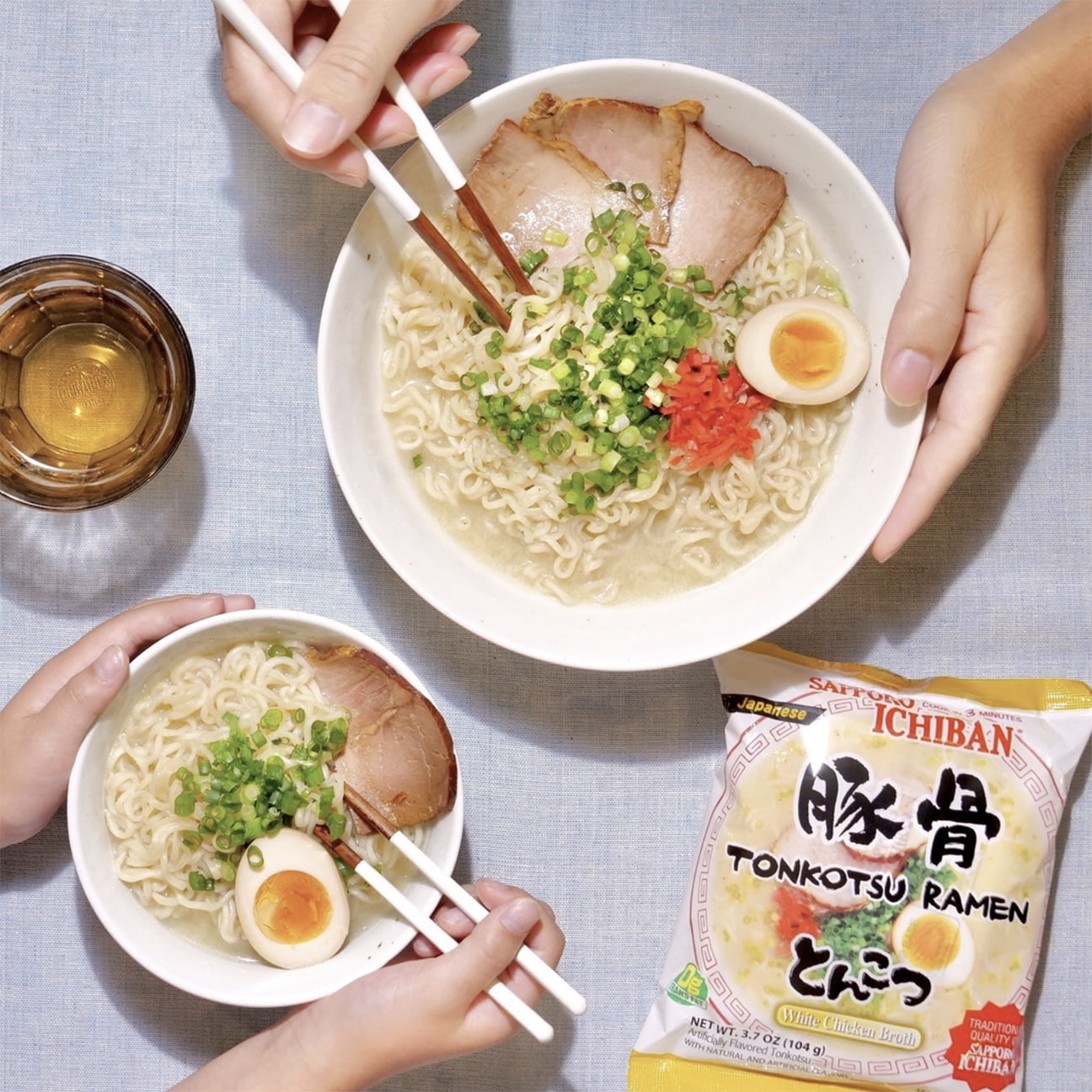 (3 pack) Sapporo Ichiban Tonkotsu Ramen Noodles, 18.5 Oz, 5-Pack
