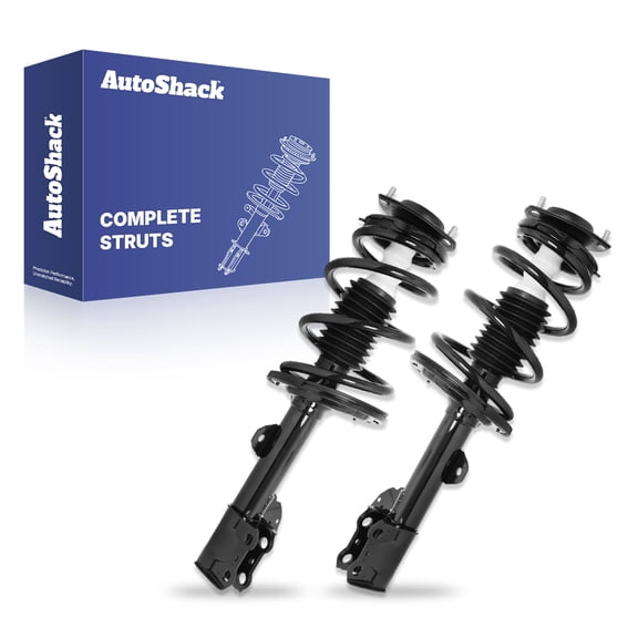 AutoShack Front Complete Strut & Coil Spring Left & Right Replacement for 2008-2013 Toyota Highlander 2-PC Set