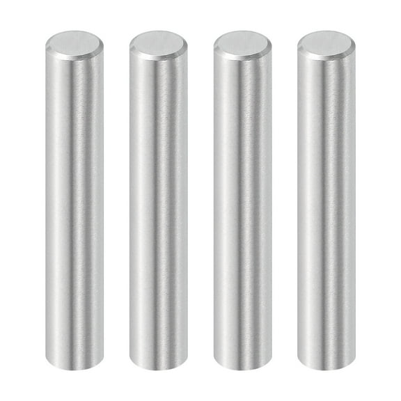 4 Pcs 3/8x1-3/4" Dowel Pins, Bearing Steel Cylindrical Dowel Pins Shelf Support Peg Pin Rod Fasten Elements Metal Shelf Pegs