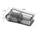 thumbnail image 1 of Cortador de medicamentos, divisor de medicamentos, almacenamiento, corte de medicamentos, transporte de viaje dos en uno, conveniente caja de almacenamiento para cortadores de medicamentos, 1 of 5