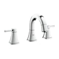 thumbnail image 2 of Grandera 8 in. Widespread 2-Handle Low Arc Bathroom Faucet - 1.2 GPM, 2 of 2