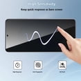 thumbnail image 4 of ZYQEEE Privacy Tempered Glass Screen Protector for Samsung Galaxy A17 5G, Easy Installation, Bubble Free, Scratch-Resistant, Anti-Spy Protective Film Compatible with Samsung A17,3Pcs, 4 of 8