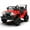 Red, variant on Arnahaishe 12V Electric Jeep, Battery Powered Ride-On Toy Truck for Kids 1-4, Pink