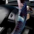 thumbnail image 5 of Whale 14.5 Inch Printing PVC Leather Car Wheel Cover: Auto Accessories Steering Wheel Covers, 5 of 6