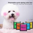 thumbnail image 3 of Trayknick Single Color Pet Blush Fast Dyeing Pet Supplies Practical Compact Hair Coloring Powder for Home Green, 3 of 13