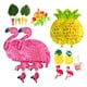 thumbnail image 5 of Juego de globos de fiesta, globo de piña y flamenco hawaiano, juego de globos de piña, juego de globos de boda, características de vanguardia, 5 of 8