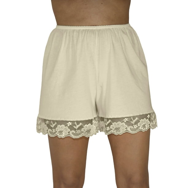Underworks Underworks Pettipants Cotton Knit Culotte Slip Bloomers