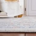 thumbnail image 3 of SAFAVIEH Blair Romayne Traditional Machine Washable Runner, 2'2" x 8', Beige/Grey, 3 of 7