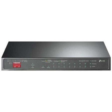 TP-Link TL-SG1210MP | 8 Port Gigabit PoE Switch | 8 PoE+ Ports @123W, w/ 2 Uplink Gigabit Ports + 1 Combo SFP Slot | Plug & Play | Extend, Priority & Isolation Mode | Limited Lifetime Protection