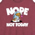 thumbnail image 3 of Garfield - Nope Not Today - Women's Racerback Tank Top, 3 of 5