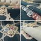 thumbnail image 3 of Nvzi Funda de sofá de lujo con diseño de jacquard floral y volantes de chenilla súper suave, antideslizante, para perros, mascotas, protector de muebles (verde oscuro, 36 x 70 pulgadas), 3 of 4