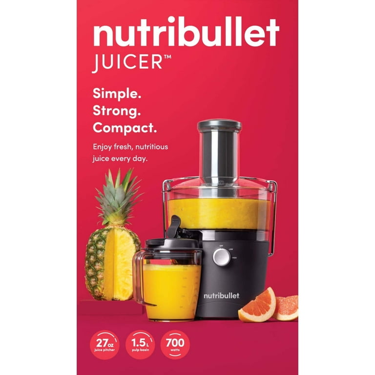 nutribullet Juicer 700 Watt with 27 oz Juice Pitcher