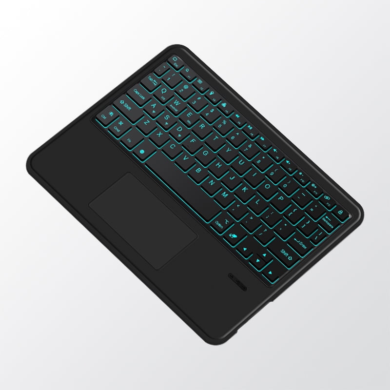 Deutsch Wireless Bluetooth Backlight Touchpad Keyboard For Phone iPad Tablet Laptop German keyboard For Android iOS Windows