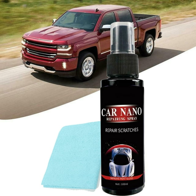 Nano Car Spray - Advanced Scratch Remover Spray for Automotive Care - 100ml Fast Repairing Solution - High-Performance Ceramic Coating