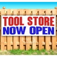 thumbnail image 1 of Tool Store Now Open 13 oz Vinyl Banner With Metal Grommets, 1 of 4