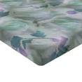 thumbnail image 4 of Ambesonne Roses Fitted Sheet, Blurry Garden Flowers Print, Twin XL Size, Mint Green Lilac and Grey, 4 of 5