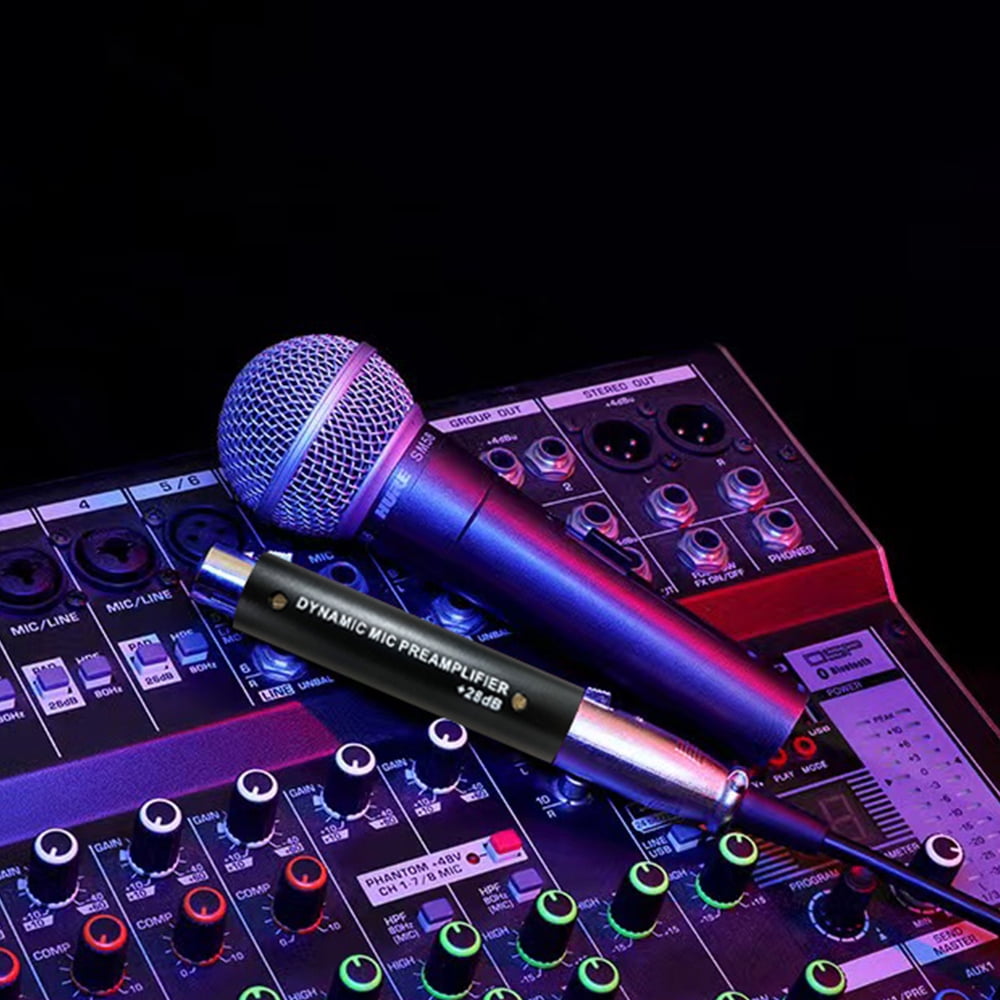 Mic Pream,Preamplifier Amplifier Xlr Port Noise Amplifier Xlr Pream Low Noise Xlr Port Entertainment Hxber Live And Play In-line Pream Low Entertainment Live And Port Entertainment Live Siuke