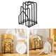 thumbnail image 5 of Estante para tapa Macarena Accesorios de cocina Soporte de hierro Negro, 5 of 8