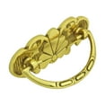 thumbnail image 4 of Renovators Supply Solid Cast Brass Cabinet Dresser Drawer Bail Pulls 2 3/4" Antique Scalloped Style Home Improvement Cupboard and Door Pull Handles Hardware, 4 of 9