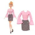 thumbnail image 3 of A-Waroom 10 PCS 12 inch Doll Dress Floral Skirt Doll Dress Casual Dress Doll Clothes for 30 CM Doll Color Random, 3 of 6