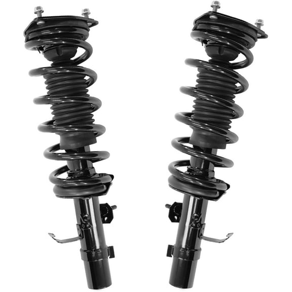 Detroit Axle - AWD 2pc Front Struts for 2004 2005 2006 Infiniti G35 Complete Ready Struts w/Coil Spring Replacement Struts Assembly