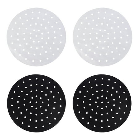 

4pcs Air Fryer Mats Steamer Airfryer Liners Baking Mats Steamer Patches