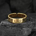 thumbnail image 4 of Hollow Out Star Corazón Anillos para Mujeres Hombres Splice Open Ajustable Parejas Anillos Joyería Regalos Accesorio Promesa Dedo Anillos de compromiso de boda, 4 of 6