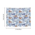 thumbnail image 6 of Goofa Seal Fox Seagull Whales Pattern Wall Tapestry for Bedroom ,29x37 Inch Tapestry Wall Hanging Bedspread Tapestry Boho Tapestry, 6 of 8
