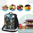 thumbnail image 4 of Picia Cute Skeletons Figurines Lunch box Lunch bag for men women Large capacity Lunchbox Reusable Lunch bags Insulated Lunch bag Lunch box cooler, 4 of 9