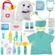 thumbnail image 1 of Kit de médico de juguete TEUVO para niñas con perro de peluche y disfraz, 1 of 9